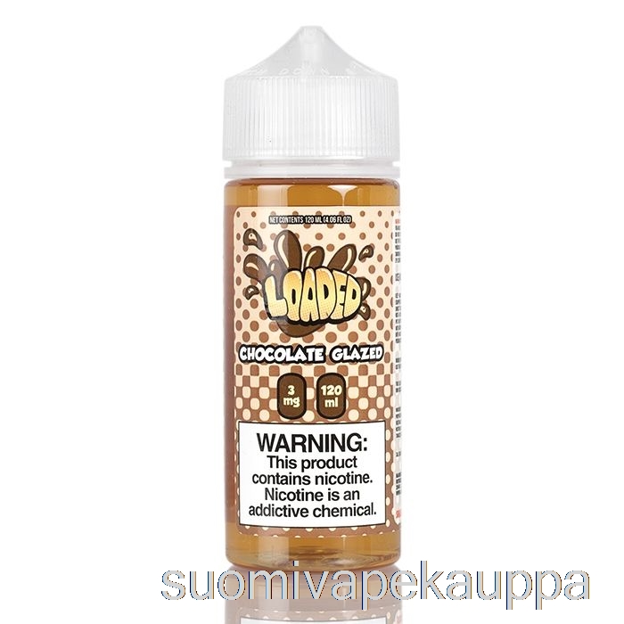 Vape Suomi Suklaakuorrutettu Munkki - Ladattu E-neste - Häikäilemättömät Höyryt - 120ml 6mg